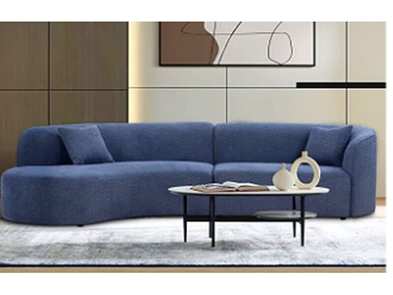 Sofa curvo España 3 Cuerpos