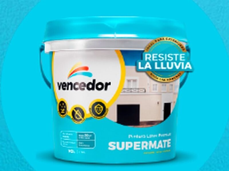 PINTURAS LÁTEX SUPERMATE EXTERIORES