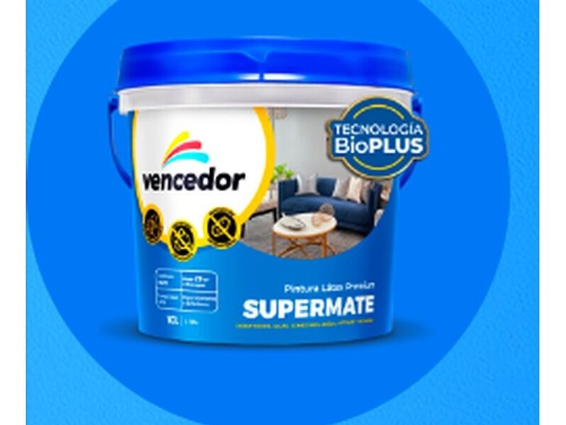 PINTURAS LÁTEX SUPERMATE TRIPLE ACCIÓN