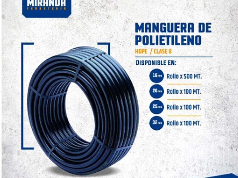 Manguera de Polietileno Perú 