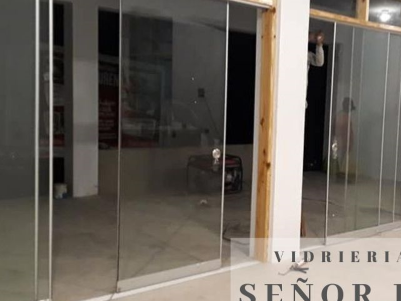 Puerta de vidro