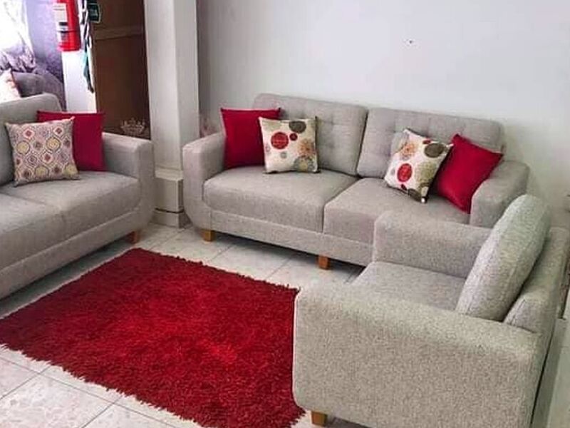 Sillón familiar color gris claro Perú 