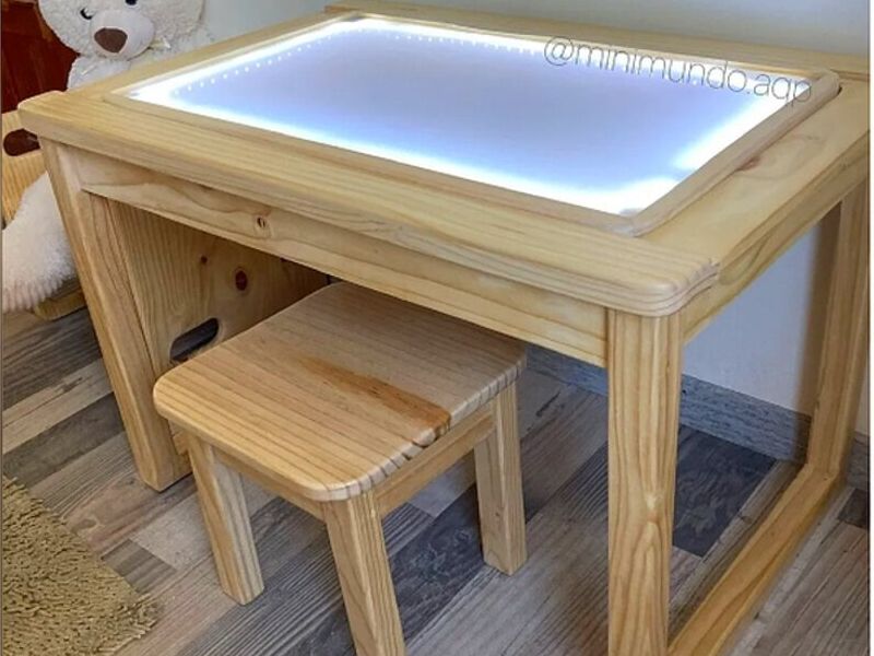 Mesa EXPLORADORA Sensorial Minimundo - Perú