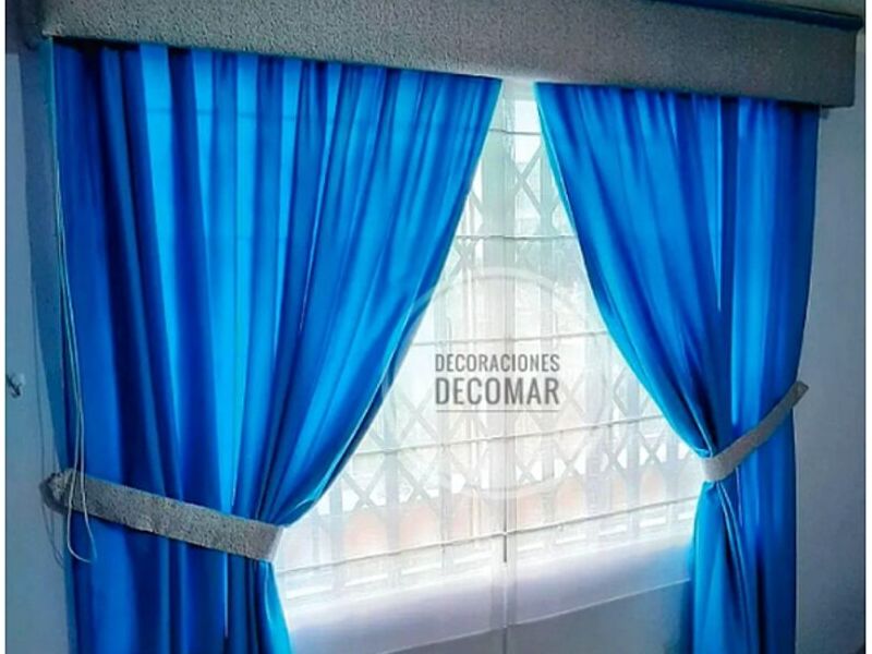 Cortinas Azul Perú