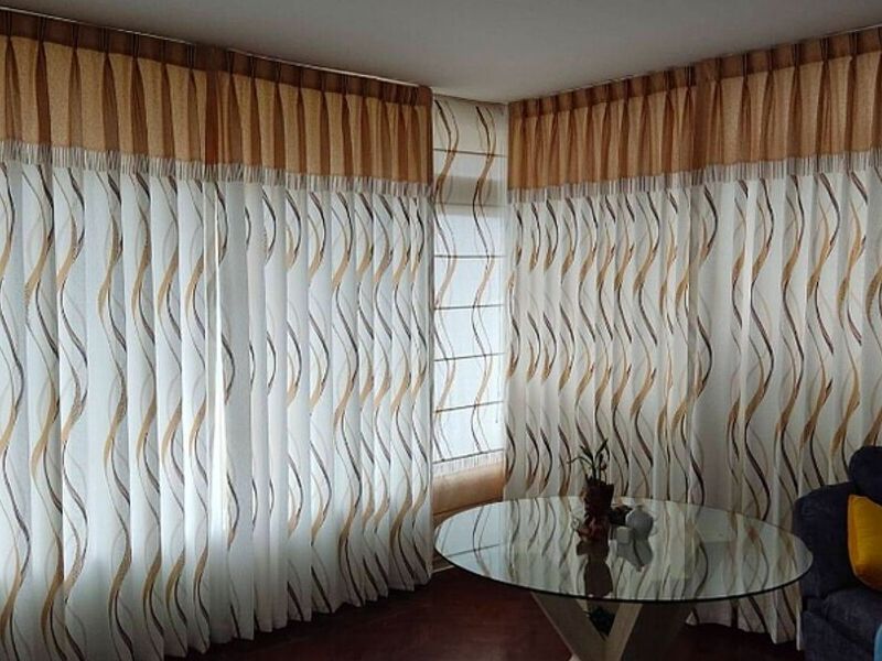 Cortinas Café Blanca Perú