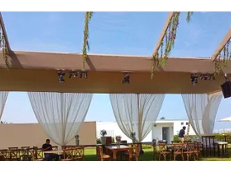 Pergola grande transparente PERU