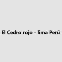 El Cedro rojo - lima Perú