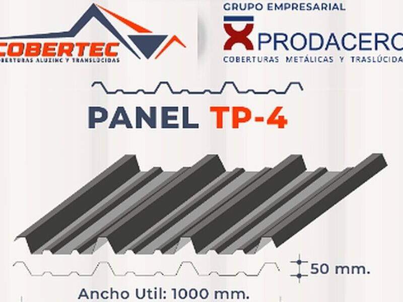 Panel Aluzinc TR 4 Perú