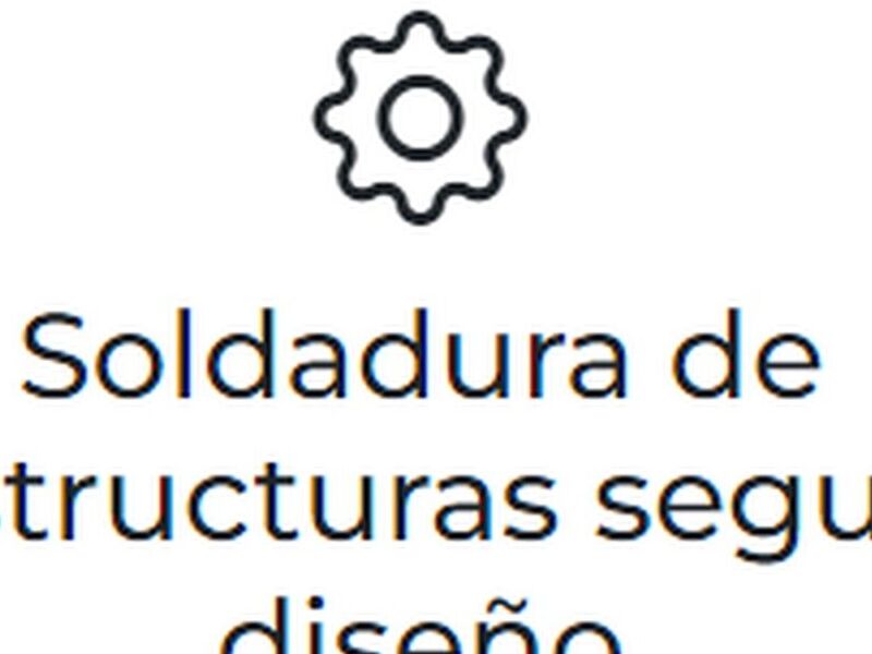 Soldadura estructuras diseño Perú Arequipa
